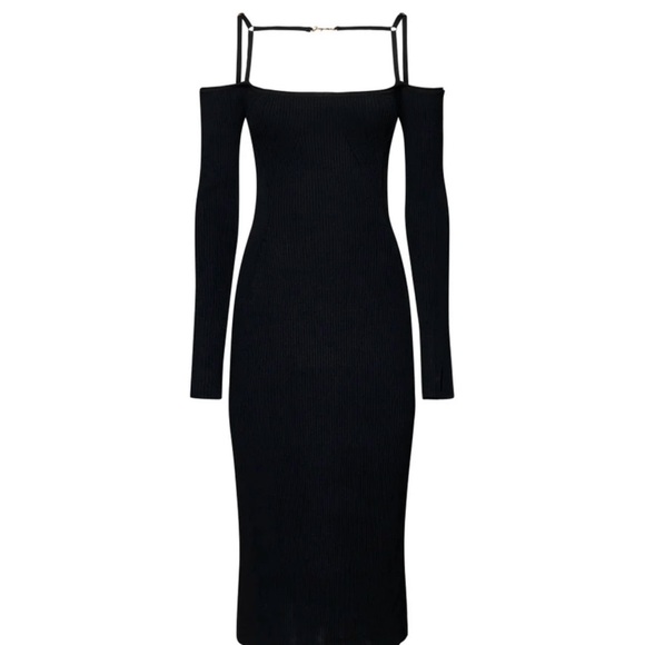 Jacquemus Dresses & Skirts - Jacquemus Black Long Sleeve Dress